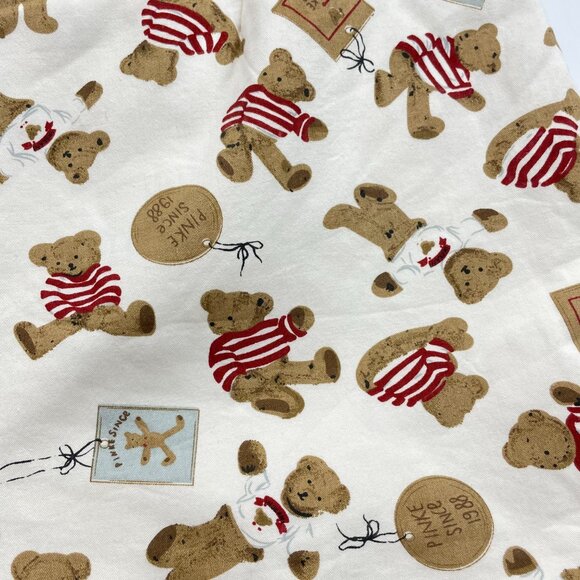 Teddy Bear Print Shorts Christmas Lace Twee High Waisted Women Lace Cream - Picture 10 of 10